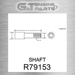 R79153 Shaft Fits John Deere (surplus Open Box). Fixed Price $666.84.