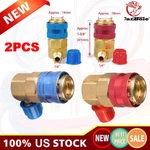 High Low Angle Quick Adapter Gauge Car A/c Manifold Conversion Kit 1/4" Sae 2PCS. Fixed Price $11.99.