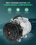 A/c Compressor W/clutch Fits Freightliner FL70 M2 106 Sprinter 2500. Fixed Price $108.77.