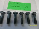 (6) Used Oem Ford D4FZ-6379-C Automatic Transmission Flexplate Bolts. Fixed Price $19.95.