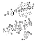 Genuine Mopar Engine Flex-plate Kit 68481771AA. Fixed Price $412.85.