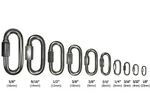 T316 Stainless Steel Quick Link Marine Grade Boating Or Rigging 1/8" To 5/8". Fixed Price $1378.70.