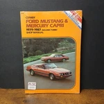Sealed Clymer Ford Mustang & Mercury Capri 1979-1987, Incl Turbo, Shop Manual. Fixed Price $21.78.