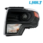 Lablt Driver Side Black Hid/xenon Projector Headlights 2013-2014 Ford F-150. Fixed Price $258.14.