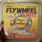 Chrysler Flywheel Shim SY85225. Fixed Price $9.00.