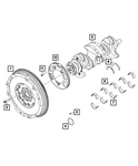 Genuine Mopar Hex Head Bolt 68334234AA. Fixed Price $26.26.