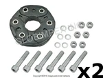 Mercedes (1996-2006) Flex Disc Kit Front & Rear (2) Meyle Hd + Year Warranty. Fixed Price $297.25.