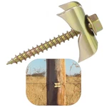 200 Pcs Galvanized U-shaped Nails For Quick Steel Wire Fencing Installation. Fixed Price $85.99.