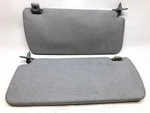 1987 - 96 Nissan D21 Pickup Pathfinder Pair Left Right Sun Visor Gray Vinyl Oem. Fixed Price $112.50.