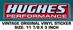 Hughes Performance Vintage Original Vinyl Decal Sticker - Racing. Fixed Price $8.68.