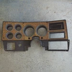 Square Body Wood Dash Bezel 1989 - 1991 Chevy Suburban Jimmy C10 K5 Blazer Gm. Fixed Price $120.00.