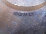 Flywheel 3986184N Gmc 50-70 Series 1983-1990 366-427 Oem Used RR4. Fixed Price $250.00.