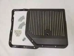 Turbo Black Aluminum Finned Transmission Pan TH350 Bolts & Gasket Gm Chevy. Fixed Price $64.33.