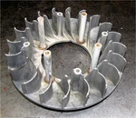 Kohler Courage SV590 19HP V-twin Flywheel Cooling Fan. Fixed Price $29.95.