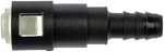 Fuel Line Quick Connector Adapts 3/8 In. Steel 5/16" Nylon Tubing 800-085. Fixed Price $13.95.