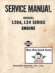 1970-1971 Nissan/datsun 240Z L20A L24 Engine Shop Service Repair Manual. Fixed Price $59.95.