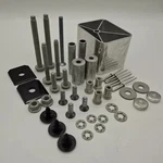 Genuine Toyota Hardware Kit. Front Skid Plate. PT938-34140-HW. Fixed Price $94.44.