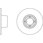 Apec Blue Brake Disc - Front SDK6447 Fits Mg Rover Mini Oe Quality & Spec. Fixed Price $34.79.