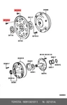 Genuine Oe Bolt, Hexagon For Drive Plate Setting, 9091301011 Toyota 90913-01. Fixed Price $6.19.