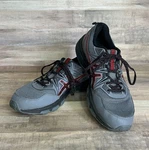Asics Men's Gel-venture 8 Trail Running Shoe Metropolis/black/red Sz 11. Fixed Price $59.00.