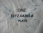 New Nos 1981 90 Ford Escort Flywheel Reinforce Plate E1FZ-6A366-A. Fixed Price $9.02.