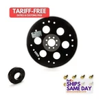 Ati 915738, One Black Steel Flexplate Kit Fits Ford 5.0L Coyote 8-BOLT 164 Tooth. Fixed Price $481.30.