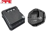 Ppe Deep Brushed Transmission Pan & Rear Diff Cover For 01-19 Gm 6.6L Duramax. Fixed Price $656.98.