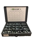 Grade Serrated Hex Cap Flange Bolt & Nut Assortment Kit - 450 Pieces. Fixed Price $124.99.