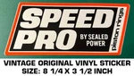 Speed Pro By Sealed Power Piston Rings Vintage Original Decal Sticker - Engine. Fixed Price $9.42.