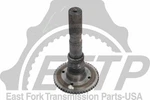 Gm- TH400 Output Shaft, 9"OAL, Uses Steel Speedo Gear Slip Yoke U34678DA. Fixed Price $85.00.