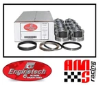 4.00" Bore Coated Flat Top Pistons W/ Rings For 2002-2008 Chevrolet 6.0L. Fixed Price $265.99.
