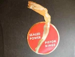 Vintage "sealed Power" Piston Rings Adhesive Back (peel & Stick) Sticker. Fixed Price $9.95.
