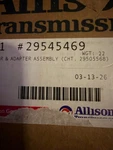 Brand New Genuine Allison Gear & Adapter Assembly P/n 29545469. Fixed Price $550.00.