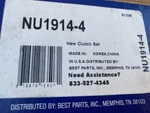Duralast Clutch NU1914-4 (new). Fixed Price $98.44.