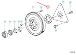 New Bmw E34 Automatic Flywheel Spacer Ring 11221715527 Genuine. Fixed Price $80.39.
