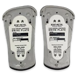Bent Metal Flex 5 Boron Fiber Composite Snowboard Binding Drive Plates Pair. Fixed Price $46.75.