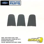 1999 - 2007 Ford F250 F350 Upper Dashboard Bolt Cover Set Gray Trim Code. Fixed Price $25.98.