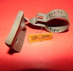 Nos Oem Gm 1937-1938 Pontiac Tail Pipe Bracket Support # 500067 Group 3.706. Fixed Price $20.00.