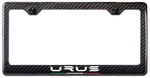 Lamborghini Urus Black Carbon Fiber License Plate Frame. Fixed Price $59.95.