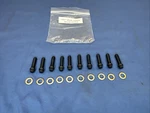 Small Block Dodge Plymouth 12PT Black Oxide Grade 8 Bolts For Cast Valve Covers. Fixed Price $9.95.