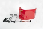 Tci 980000 Red Aluminum Transmission Shield For TH400. Fixed Price $263.07.