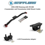 1994-1998 Mustang Stifflers Transmission Crossmember & Solid Mount For TH-400. Fixed Price $259.85.