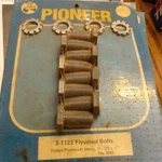 S1122 Pioneer Flywheel Bolt Kit Free Shipping New. Fixed Price $24.99.