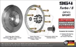 Porsche 911 964 965 Turbo Solid Single Mass Flywheel Conversion Set M4P3 Sport. Fixed Price $1200.00.