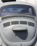 Original 1968-79 Vw Volkswagen Beetle Bug Deck Lid License Plate Cover, Light. Fixed Price $189.75.
